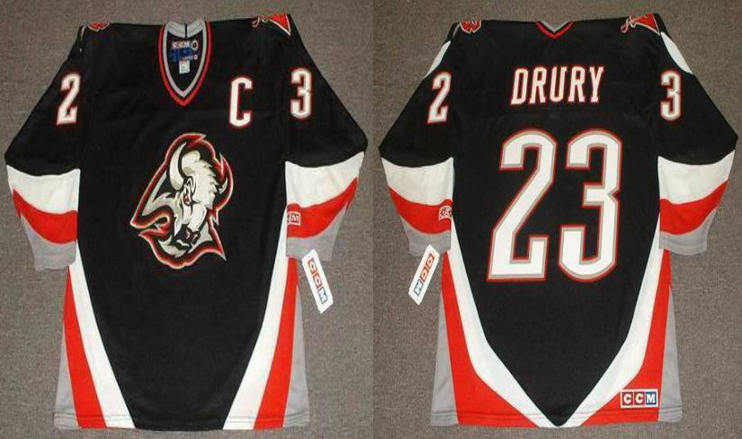 2019 Men Buffalo Sabres 23 Drury black CCM NHL jerseys